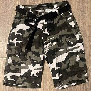 Cadet Oversized Camo Shorts